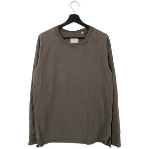 Fear of God Essentials x Pacsun long sleeve tshirt grey/brown mens size Large